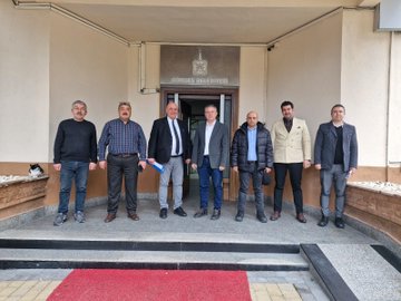 Maski genel müdürlüğünden belediyemize ziyaret