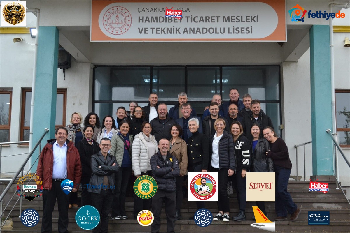 Mezunlar yaklaşık 27 yıl sonra Biga Hamdibey Ticaret Meslek Lisesi'nde buluştu