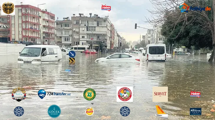 Muğla ve Antalya sular altında