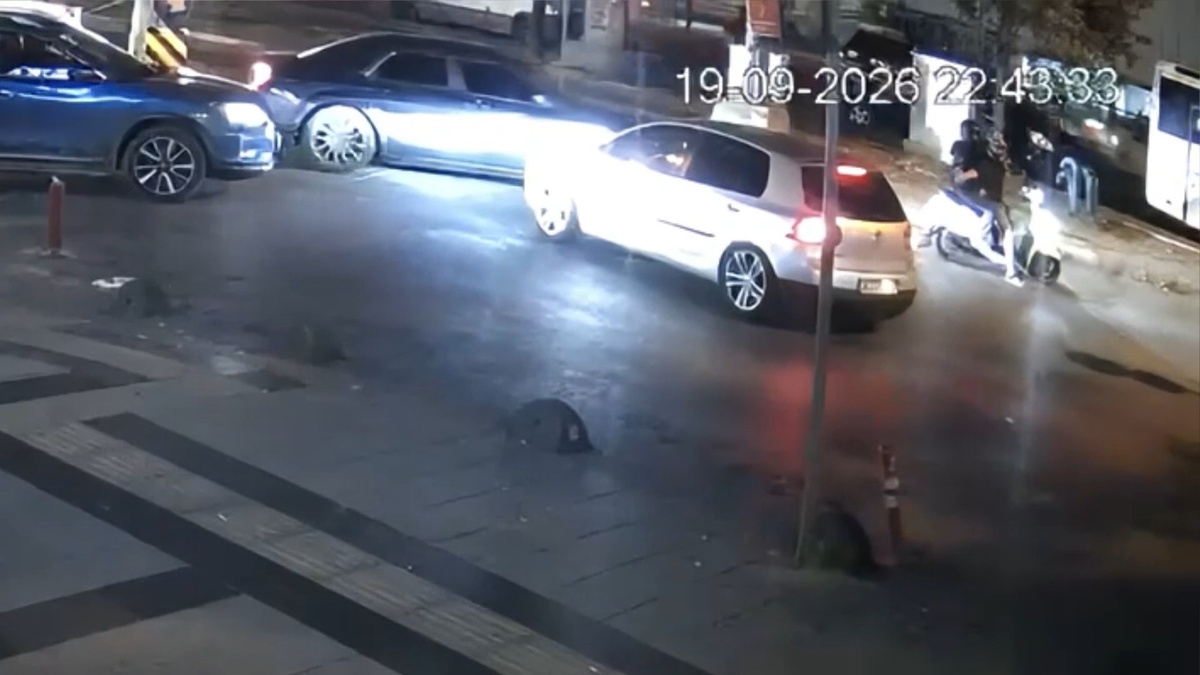 Kağıthane'de motosikletliyi tehdit eden 2 kişiye 362 bin 719 lira ceza kesildi