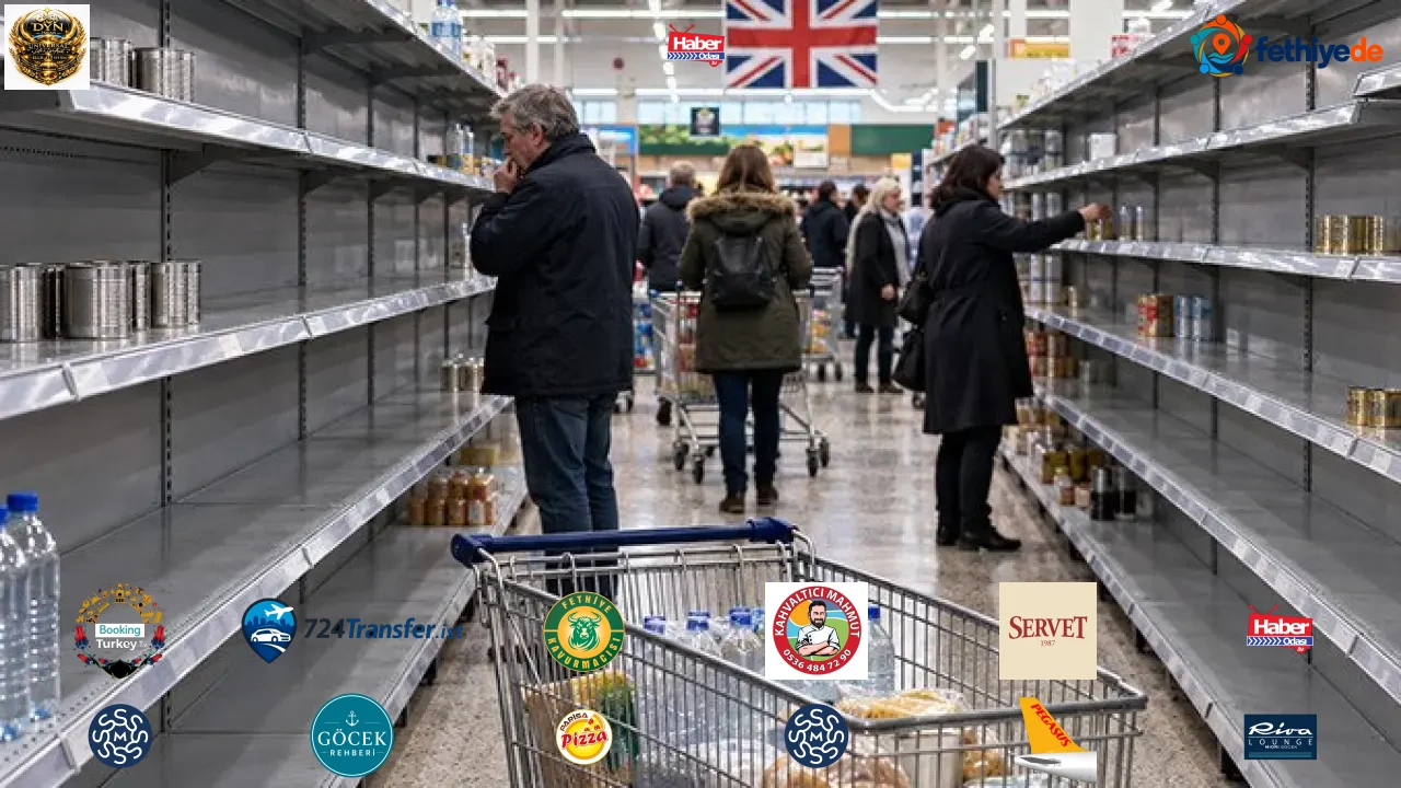 Hükümet 3 günlük acil stok yapın demişti! Marketlerde sakız bile bırakmadılar