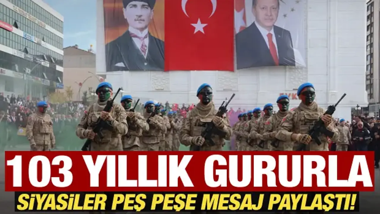 Siyasilerden peş peşe 29 Ekim mesajları! Kardeşlik ve milli egemenlik vurgusu