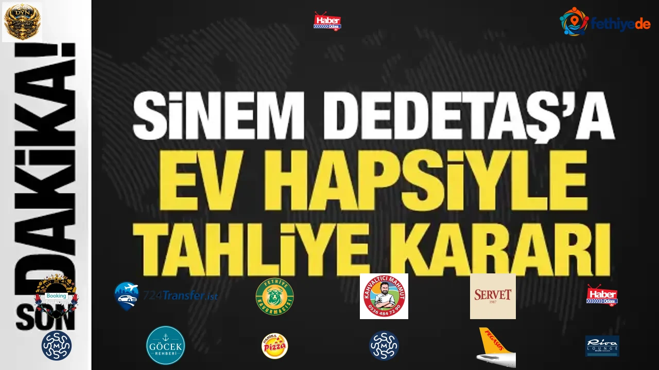 Son Dakika: Sinem Dedetaş'a ev hapsiyle tahliye