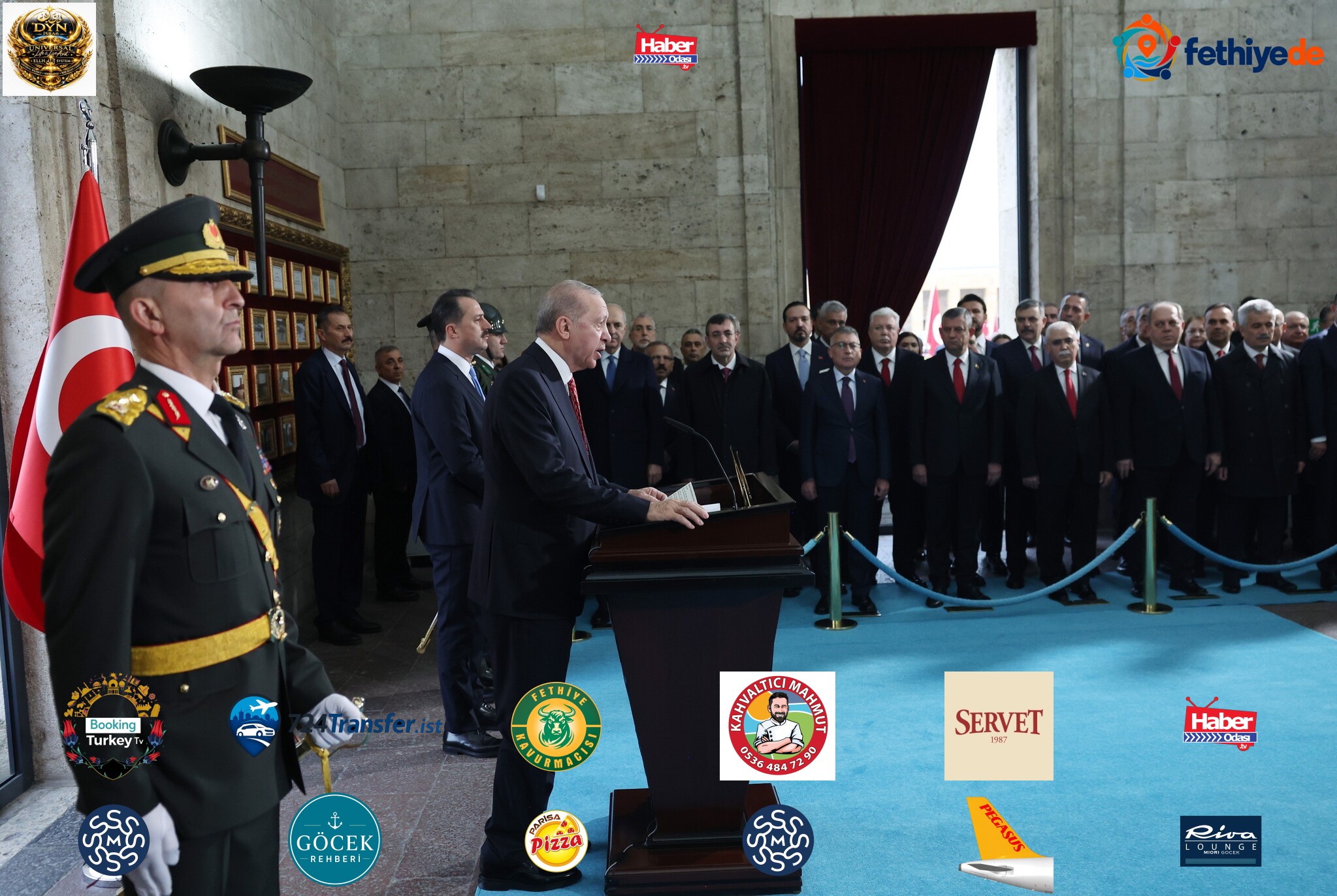 Başkan Erdoğan, Anıtkabir Özel Defteri
