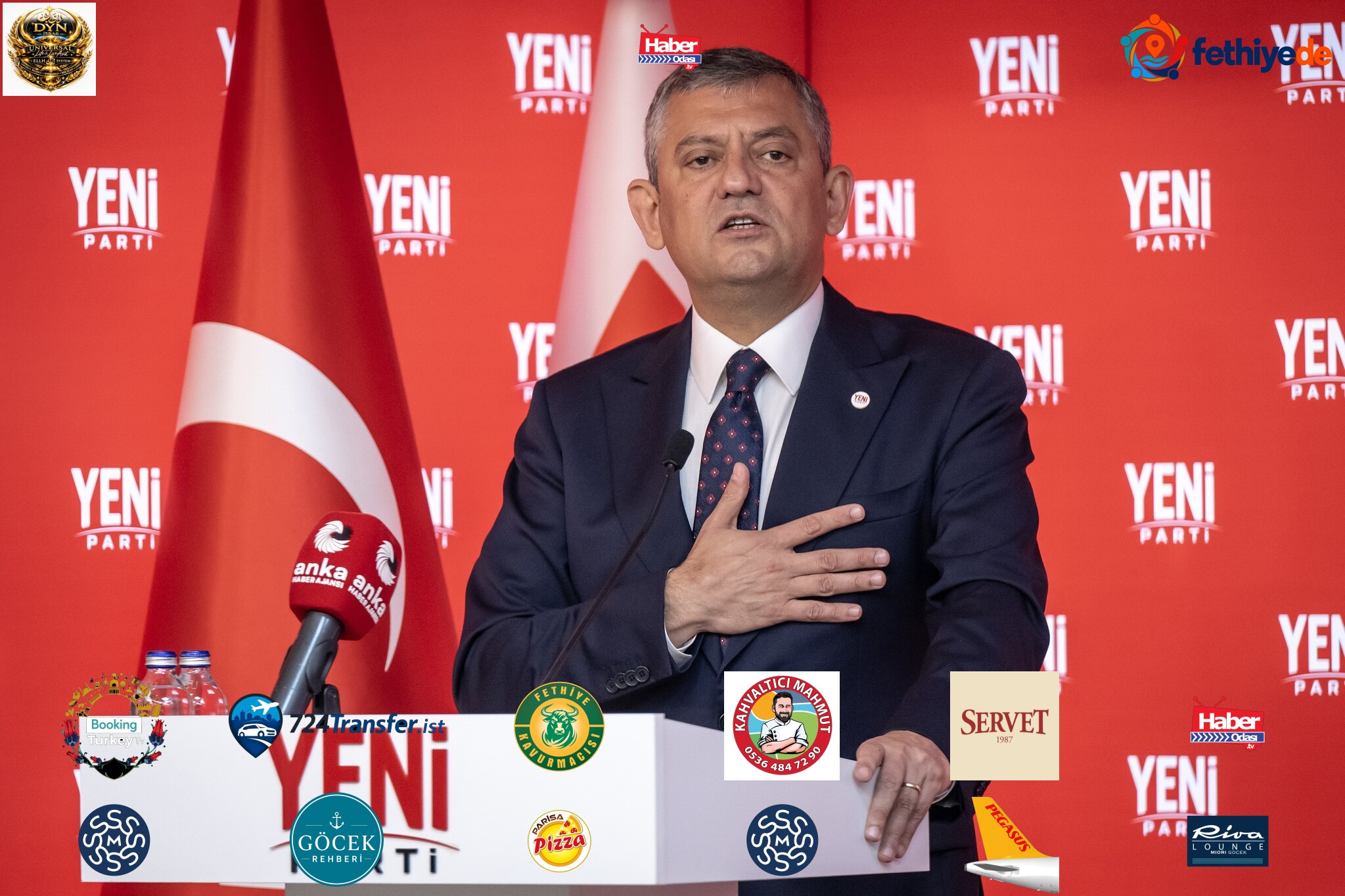 Yeni Pati Genel Başkanı Özgür Özel