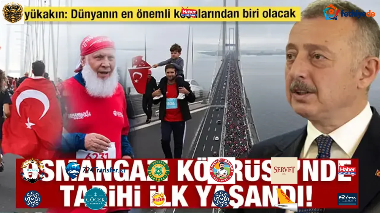 Osmangazi Köprüsü’nde tarihi ilk yaşandı! Büyükakın: Dünyanın en önemli koşularından biri olacak
