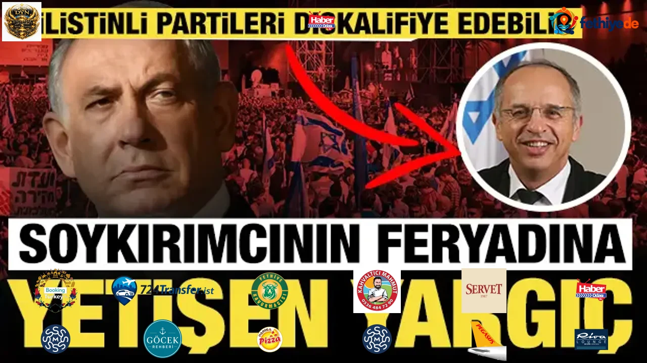 Soykırımcının feryadına yetişen yargıç: Filistinli partileri diskalifiye edebilir