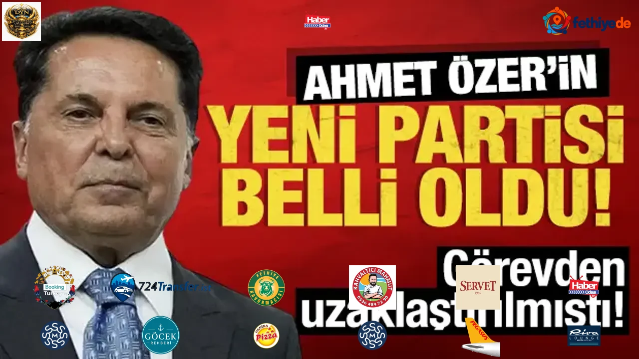 Ahmet Özer'in yeni partisi belli oldu: Görevden uzaklaştırılmıştı!