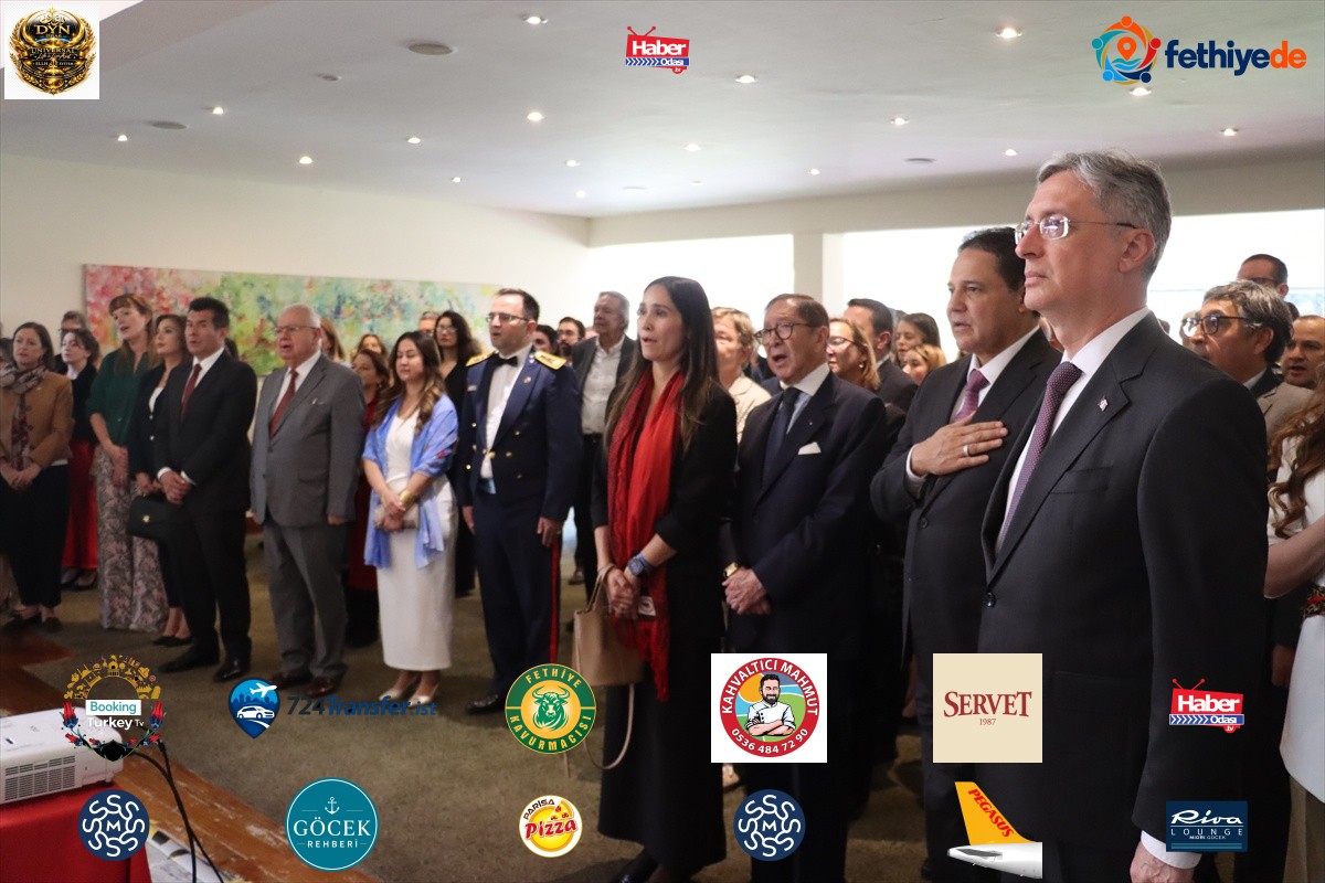 Kolombiya'da 29 Ekim Cumhuriyet Bayramı resepsiyonu düzenlendi