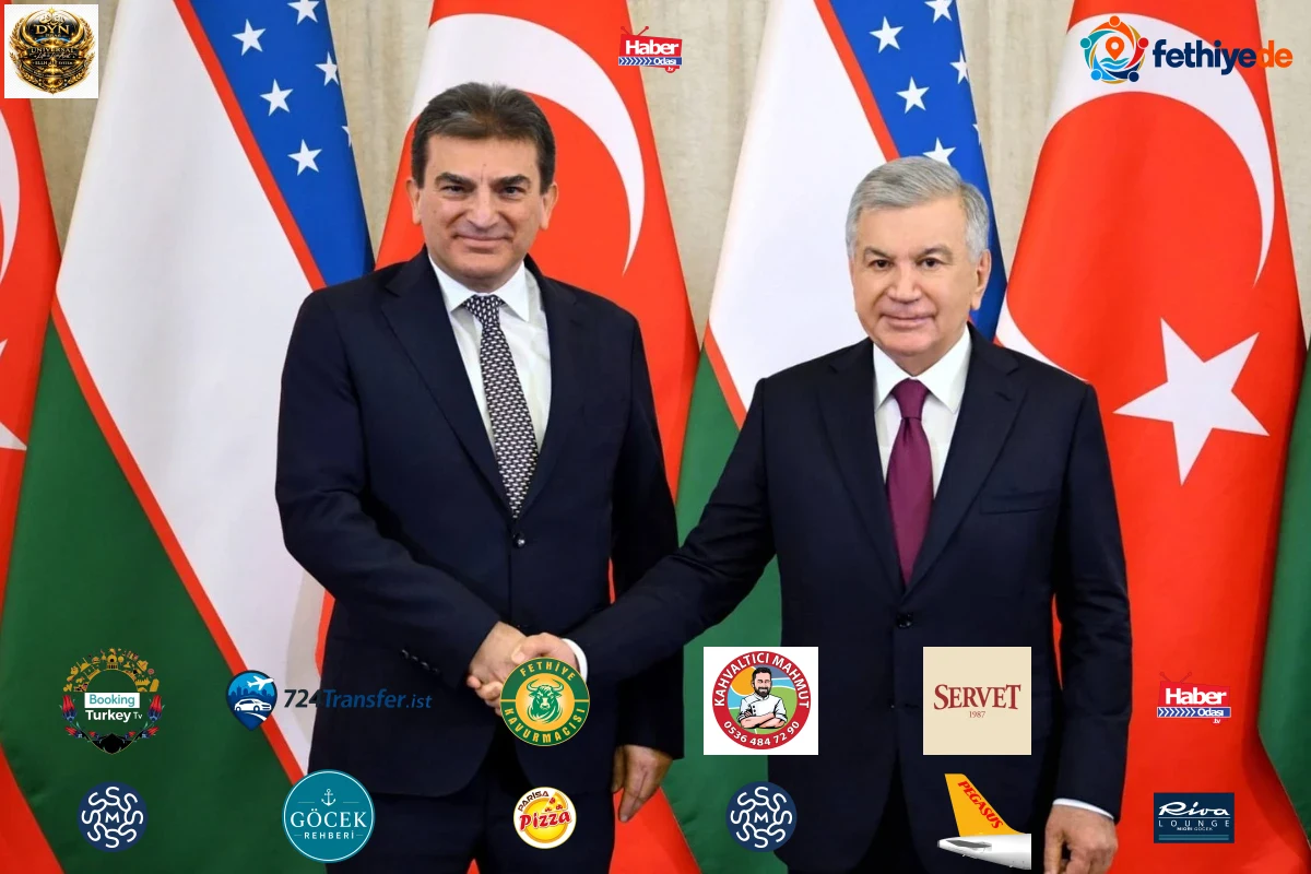 Özbekistan Cumhurbaşkanı Mirziyoyev, OYAK ve Evyap yönetimleriyle yeni yatırım projelerini görüştü