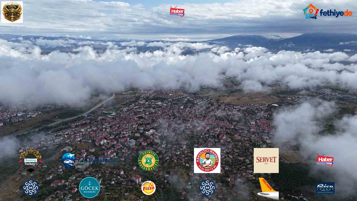 Bingöl'de yağışların ardından alçak kesimlere inen bulutlar dronla görüntülendi