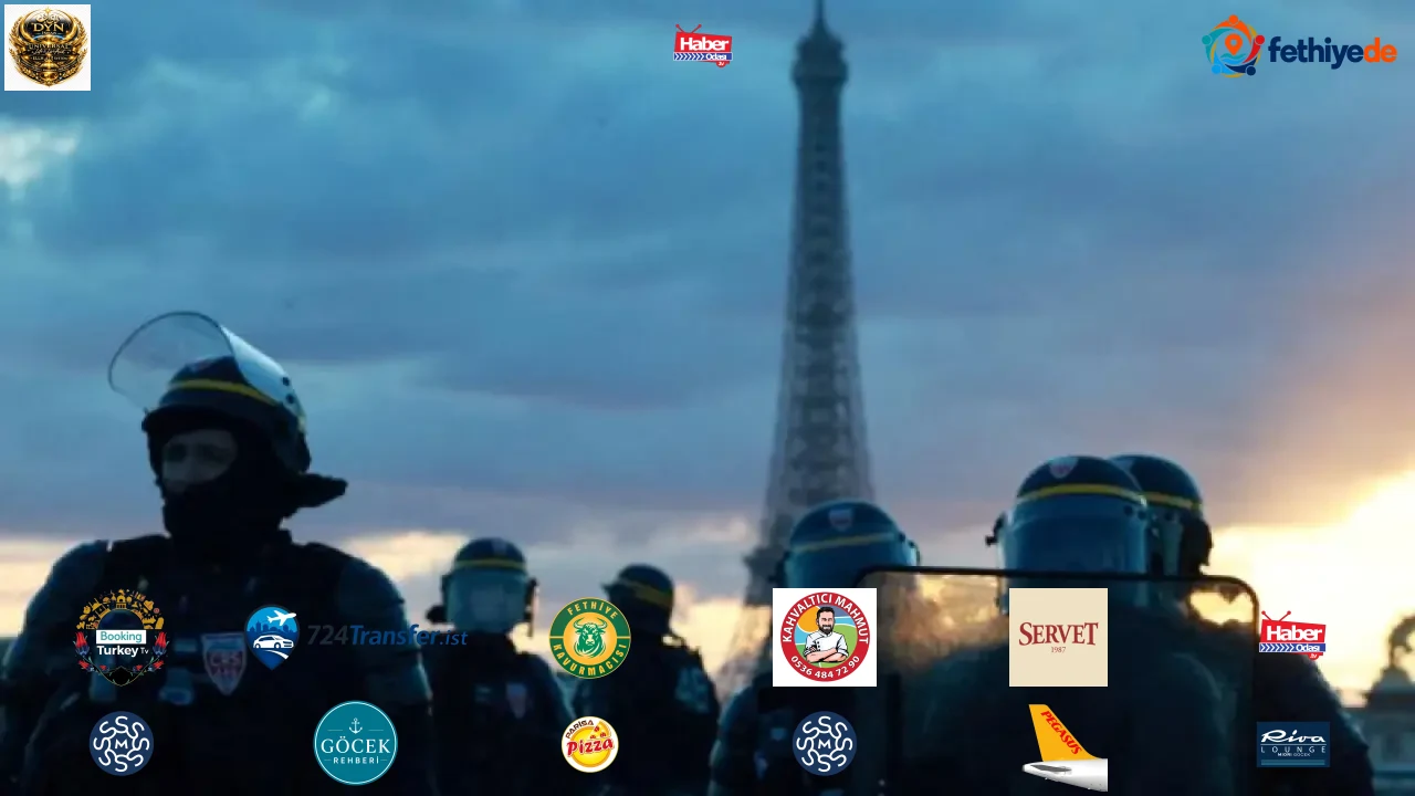 Paris sokaklarında 31 Ekim alarmı: 70 bin polis teyakkuzda!