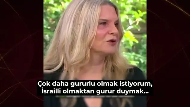 İsrailli oyuncu Heli Goldenberg canlı yayında olduğunu unuttu: İsrailli olmaktan gurur duymuyorum