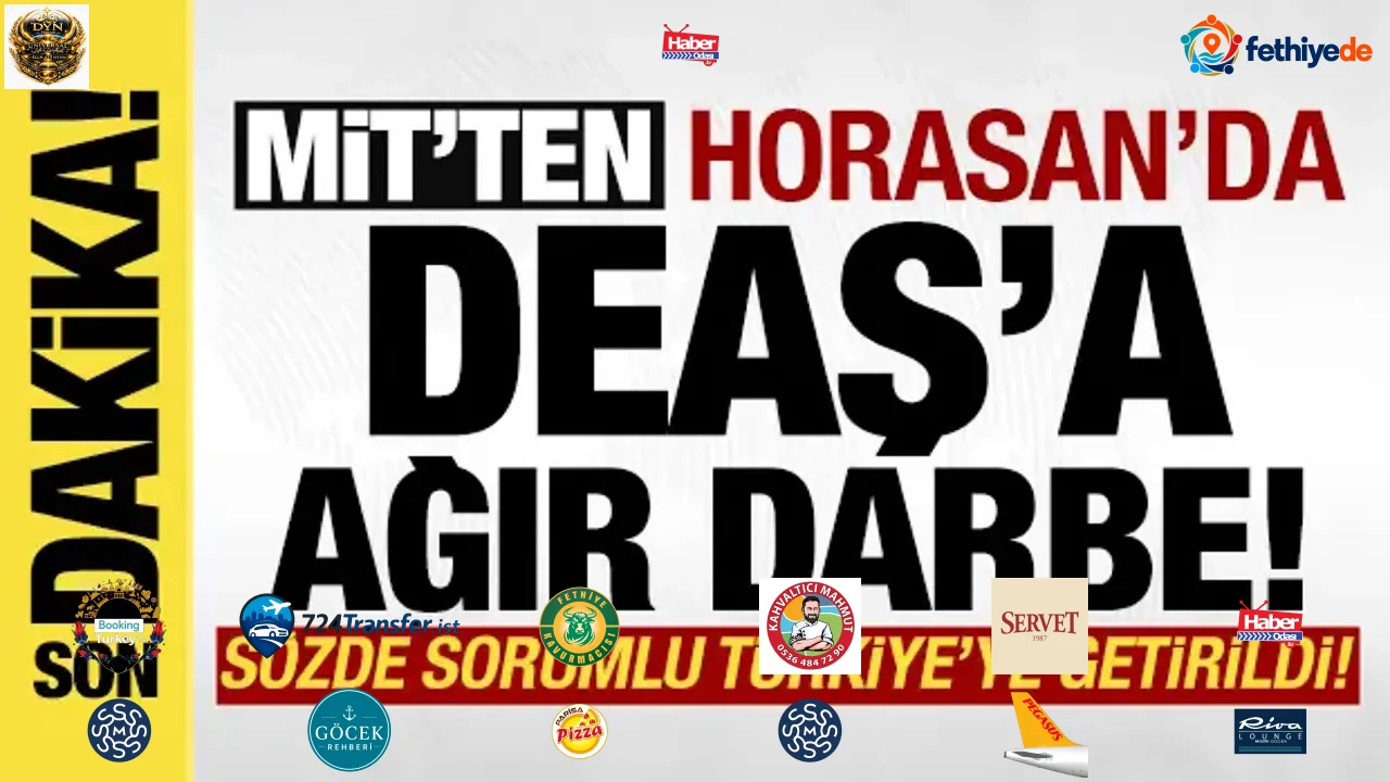 MİT'ten DEAŞ'ın Horasan yapılanmasına darbe! 'Abdullah' kodlu isim Türkiye'ye getirildi!