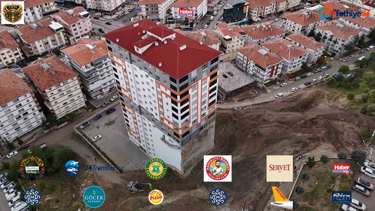 Ankara'da 17 katlı bina toprak kayması nedeniyle boşaltıldı! İstinat duvarı çöktü, temeli ortaya çıktı