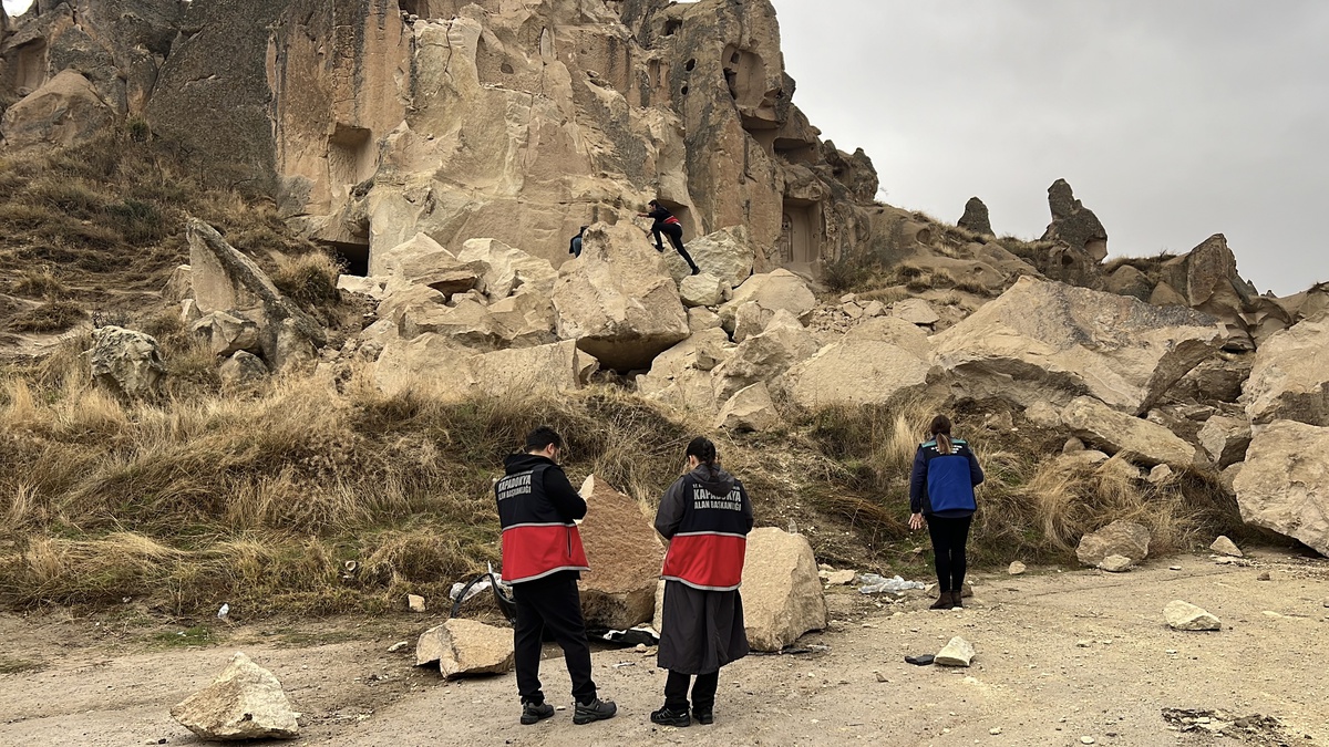 Göreme'de peribacasından kopan kaya 3 kişiyi öldürdü, 5 bilirkişi tayin edildi