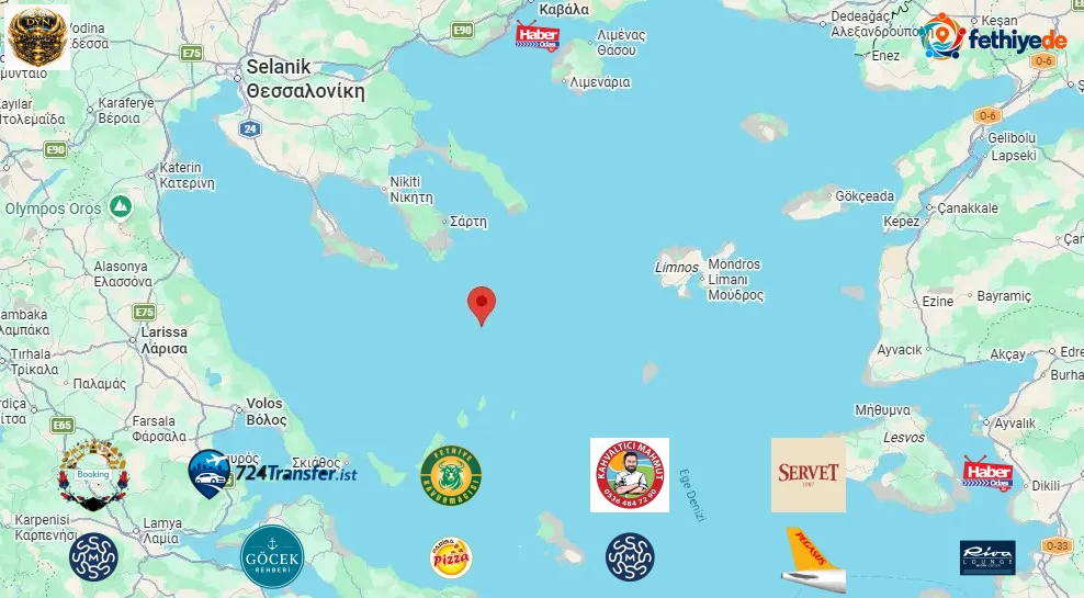 Depremin merkez üssü