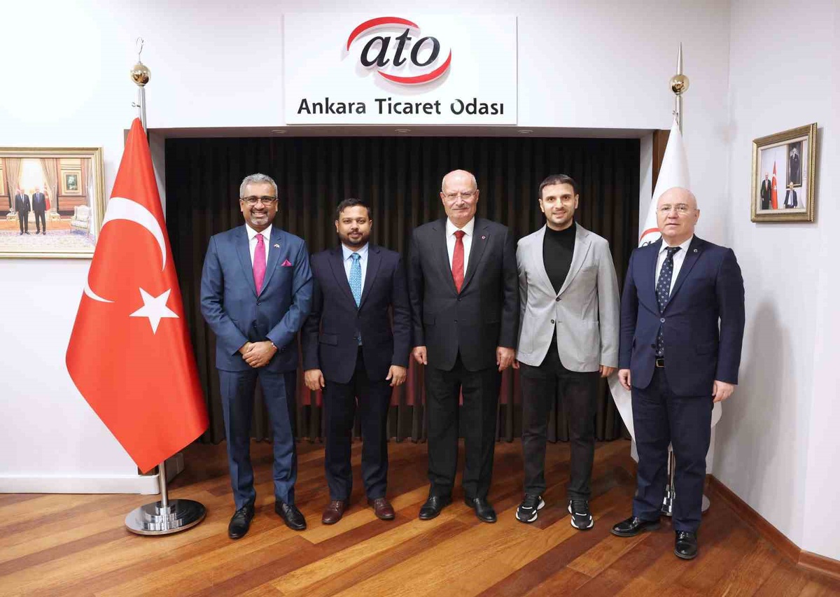 Sri Lanka ve ATO 500 milyon dolarlık ticaret hacmi hedefini görüştü