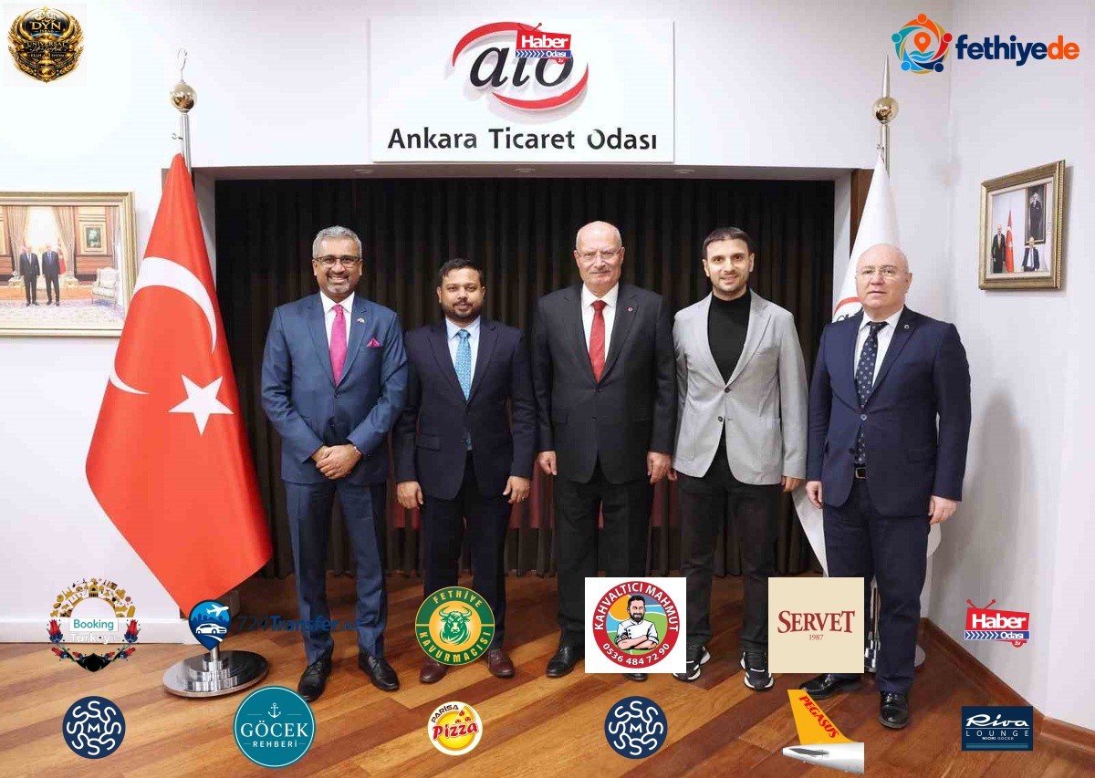 Sri Lanka ve ATO 500 milyon dolarlık ticaret hacmi hedefini görüştü