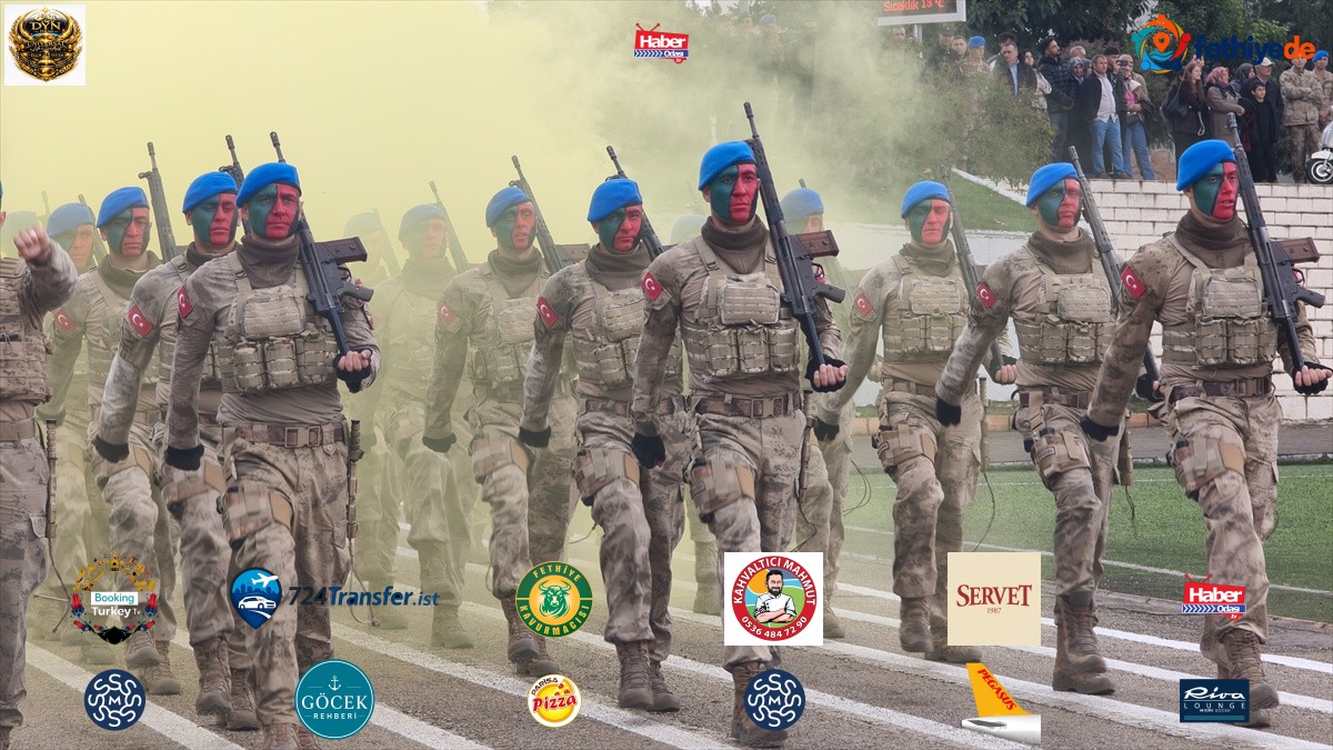 Karabük Safranbolu'da 2 bin 155 uzman erbaş komando eğitimini tamamlayıp mezun oldu