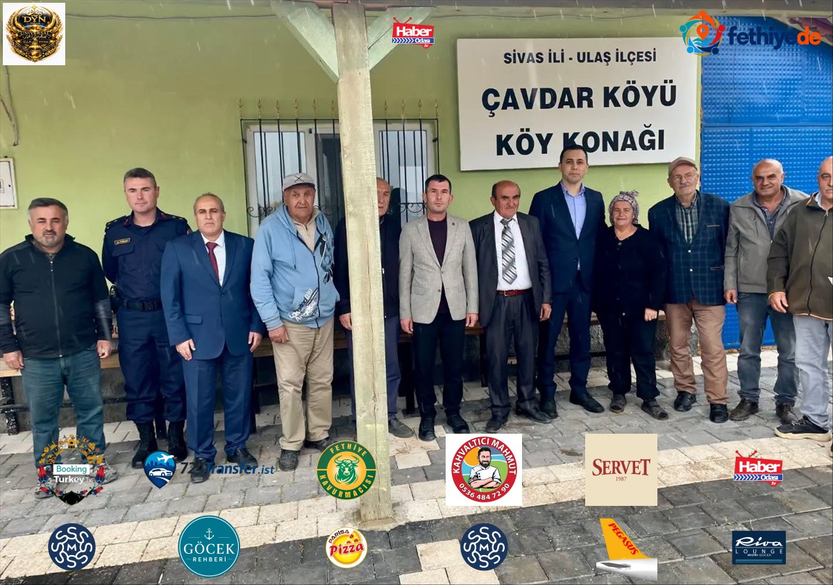 Ulaş Kaymakamı Veli Avcı, Çavdar, Korubaşı ve Karagöl köylerinde vatandaşları dinledi