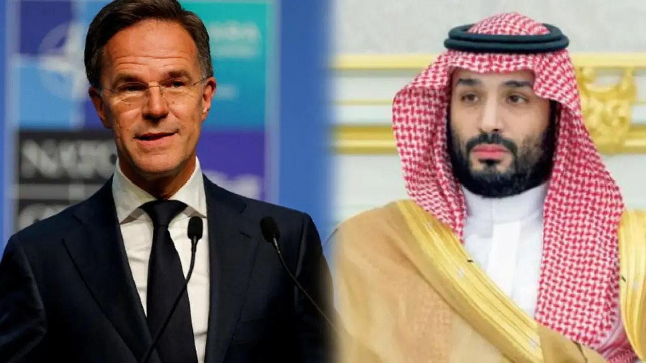 Rutte, Prens Selman ile görüştü