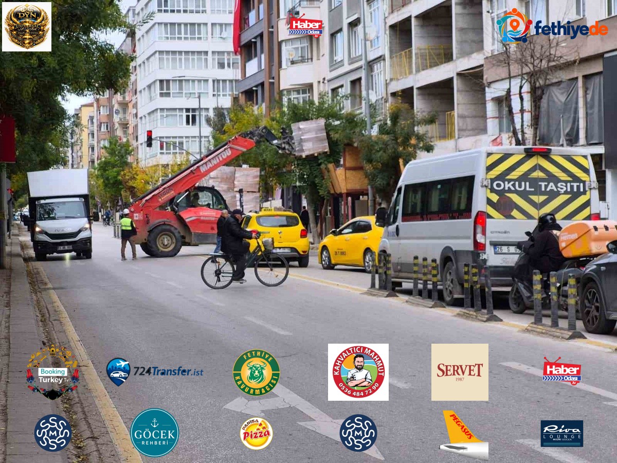 Eskişehir Odunpazarı'nda inşaat malzemesi sevkiyatı trafiği aksattı