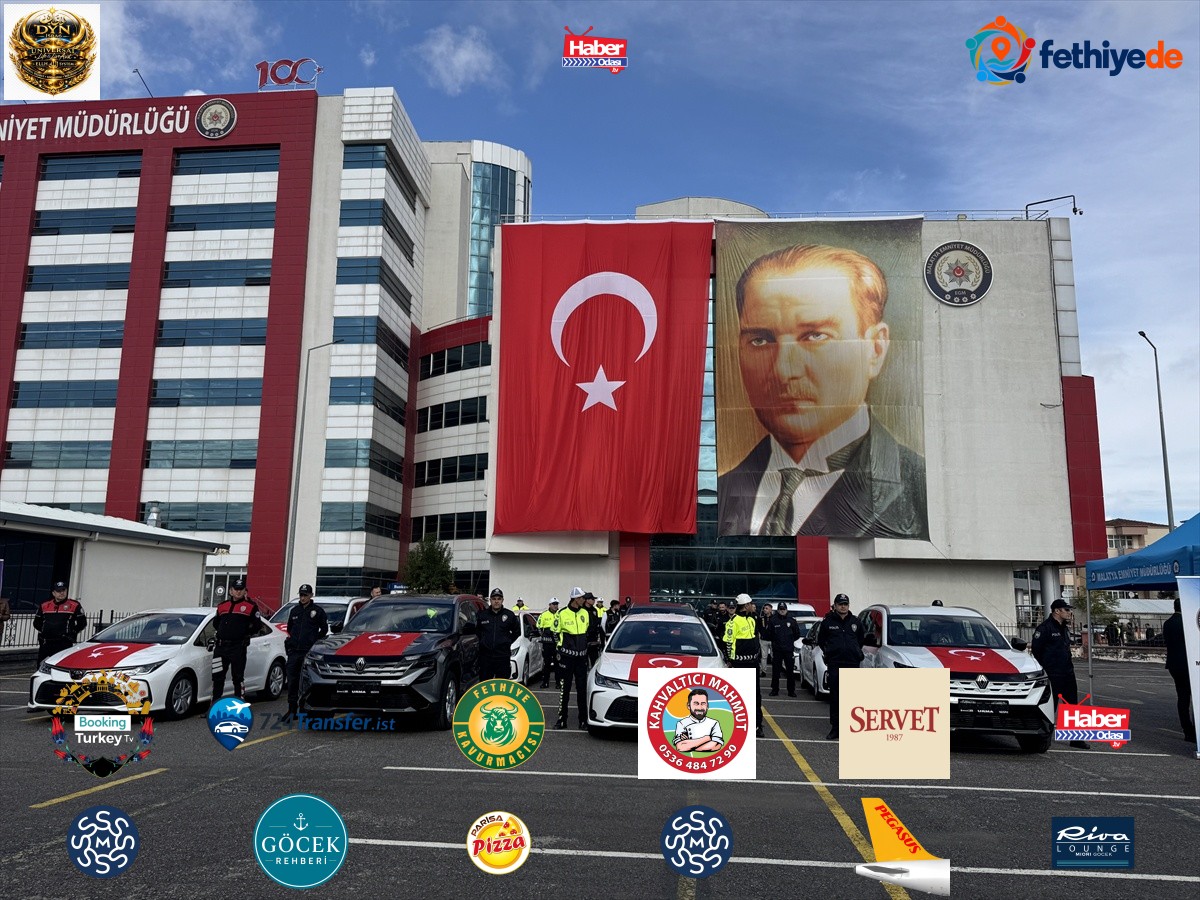 Malatya İl Emniyet Müdürlüğüne tahsis edilen 16 yeni araç hizmete alındı