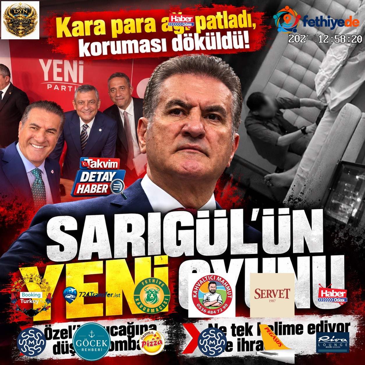 Kara para ağı patladı, koruması döküldü! YENİ Partinin kucağındaki Mustafa Sarıgül bombası: Özel ihraç edemedi