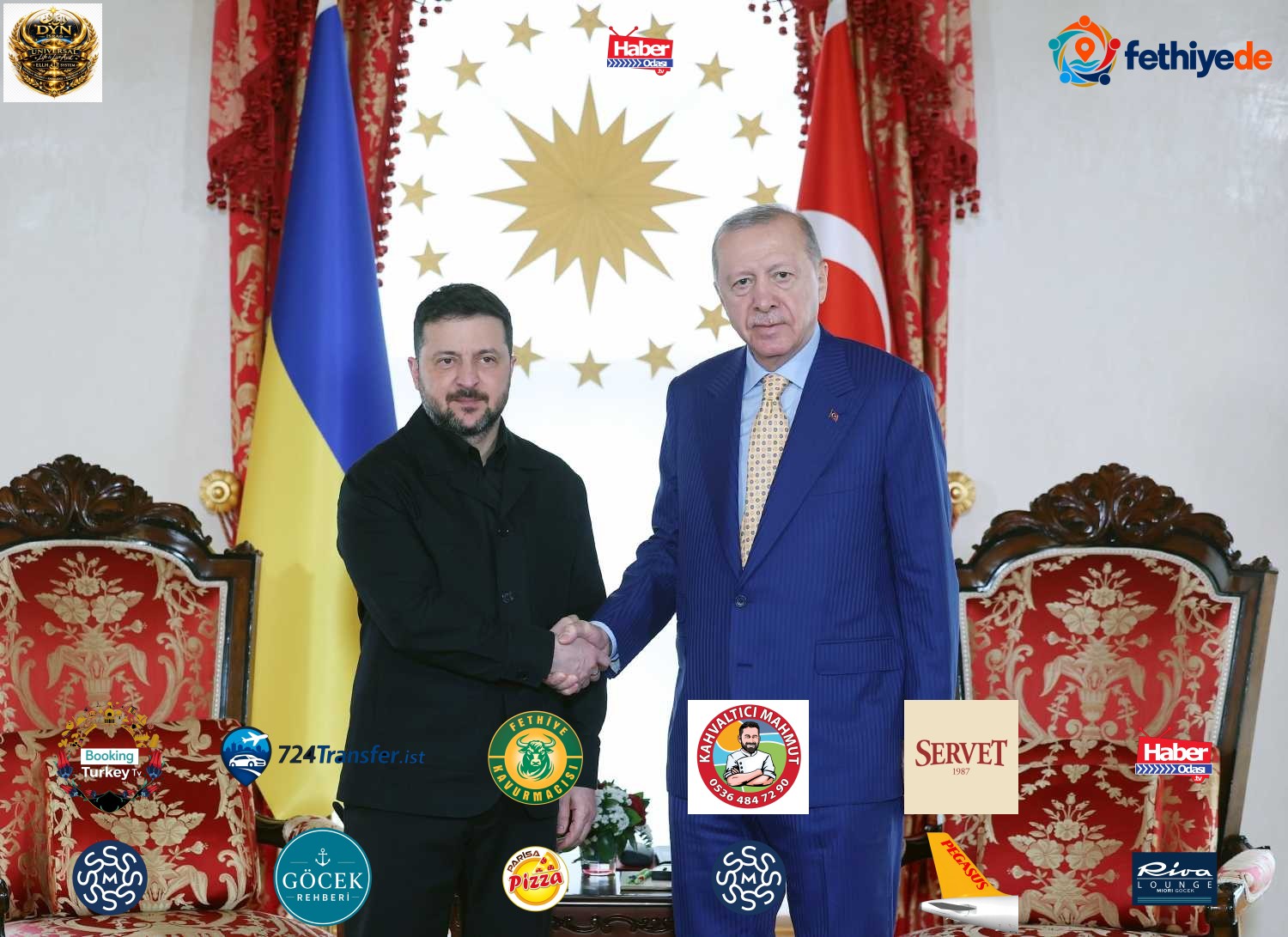 Ukrayna Devlet Başkanı Zelenskiy ve Başkan Erdoğan