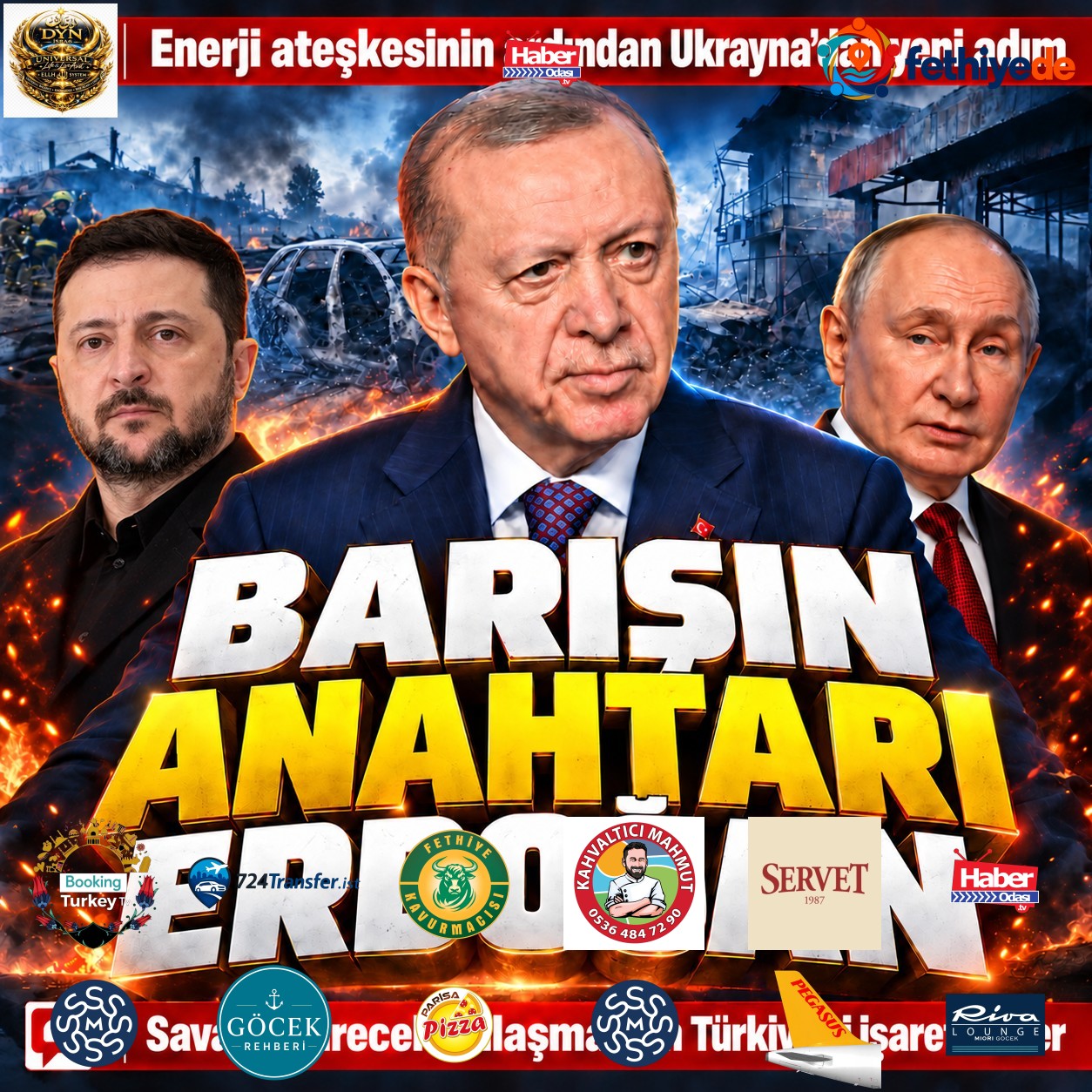 Zelenskiy ve Putin, Erdoğan ve Trump formülüyle buluşabilir