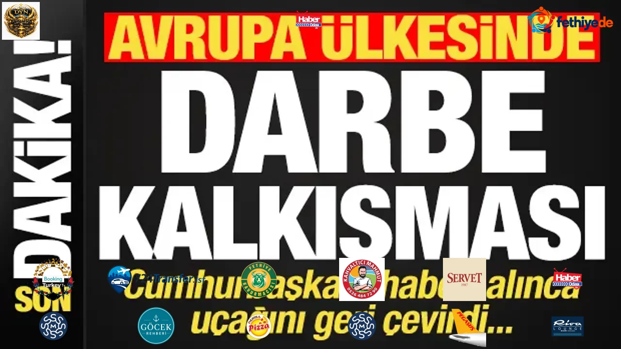Avrupa ülkesinde gece yarısı darbe kalkışması! Cumhurbaşkanı uçağını geri çevirdi