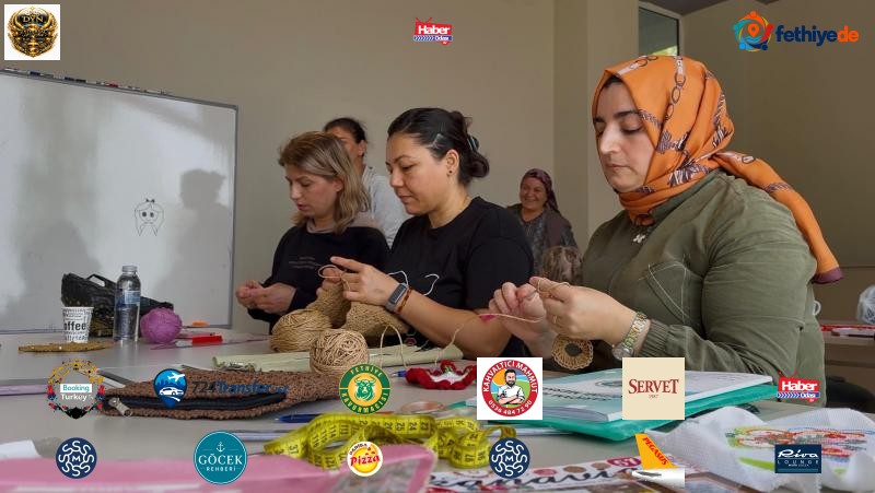 Sarıçam’da El Emeği, Gönül Eseri El Sanatları Kursu Açıldı