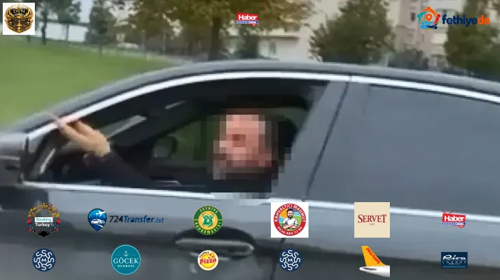 İstanbul'da trafikte tartıştığı sürücünün otomobiline çarptı