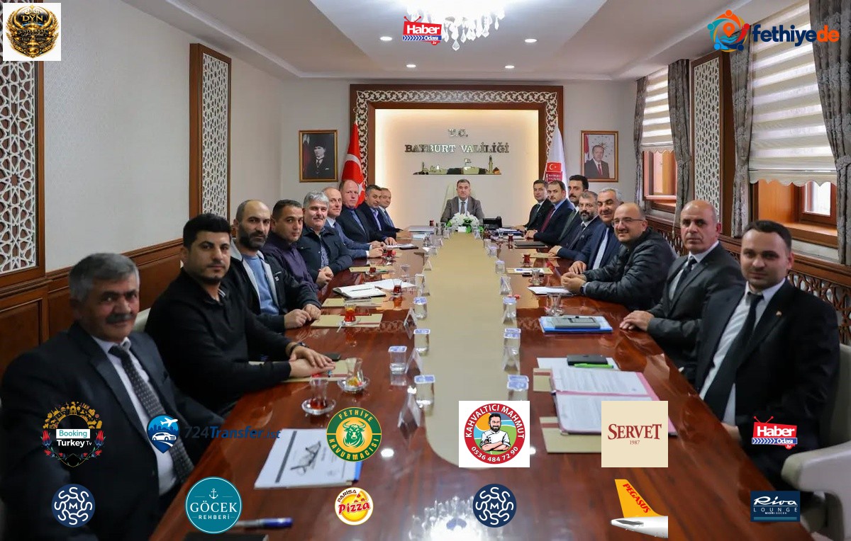 Bayburt'ta KÖYDES yatırımları Vali Eldivan başkanlığındaki toplantıda görüşüldü