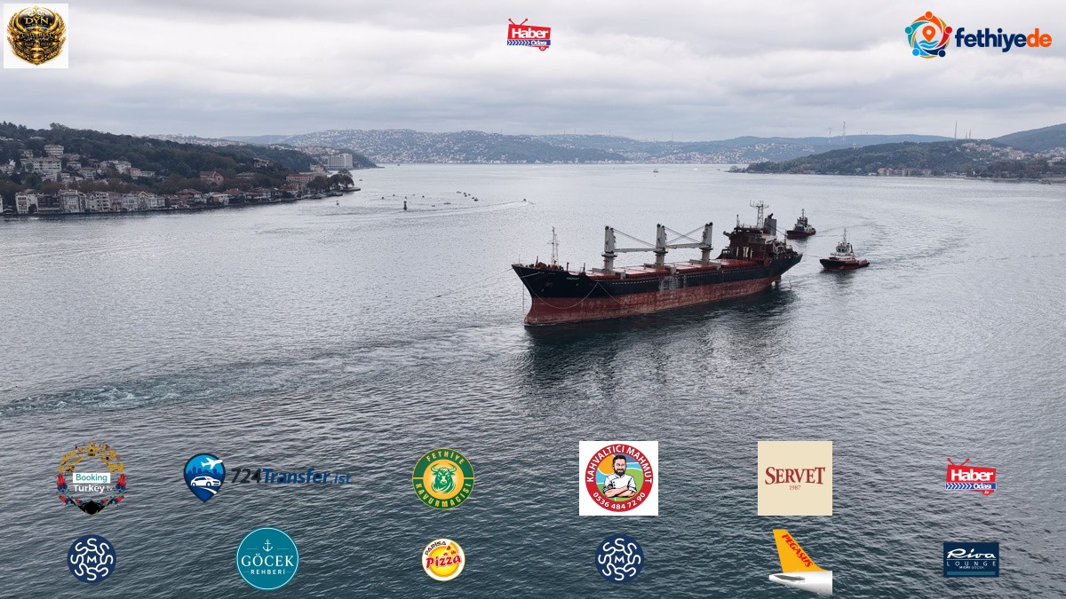 İstanbul Boğazı'nda gemi trafiği 'Aroyat' isimli geminin geçişi nedeniyle askıya alındı
