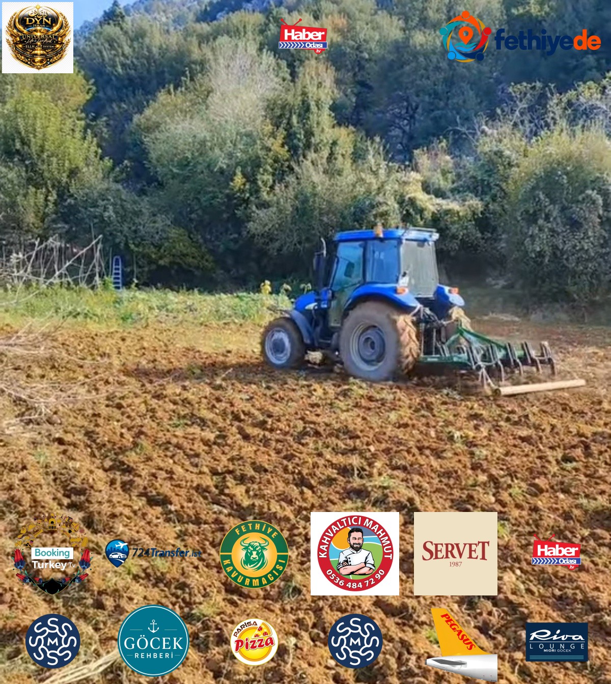 Kahramanmaraş Andırın’da yağışlar toprağa nem sağladı, çiftçiler buğday ekti