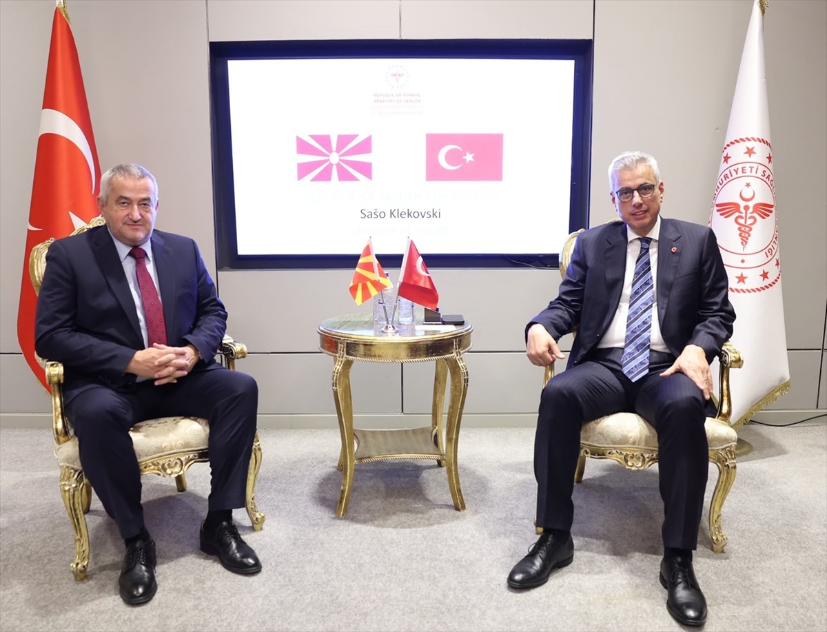 Memişoğlu, Türkiye-Kuzey Makedonya sağlık mutabakat zaptının imzalandığını duyurdu