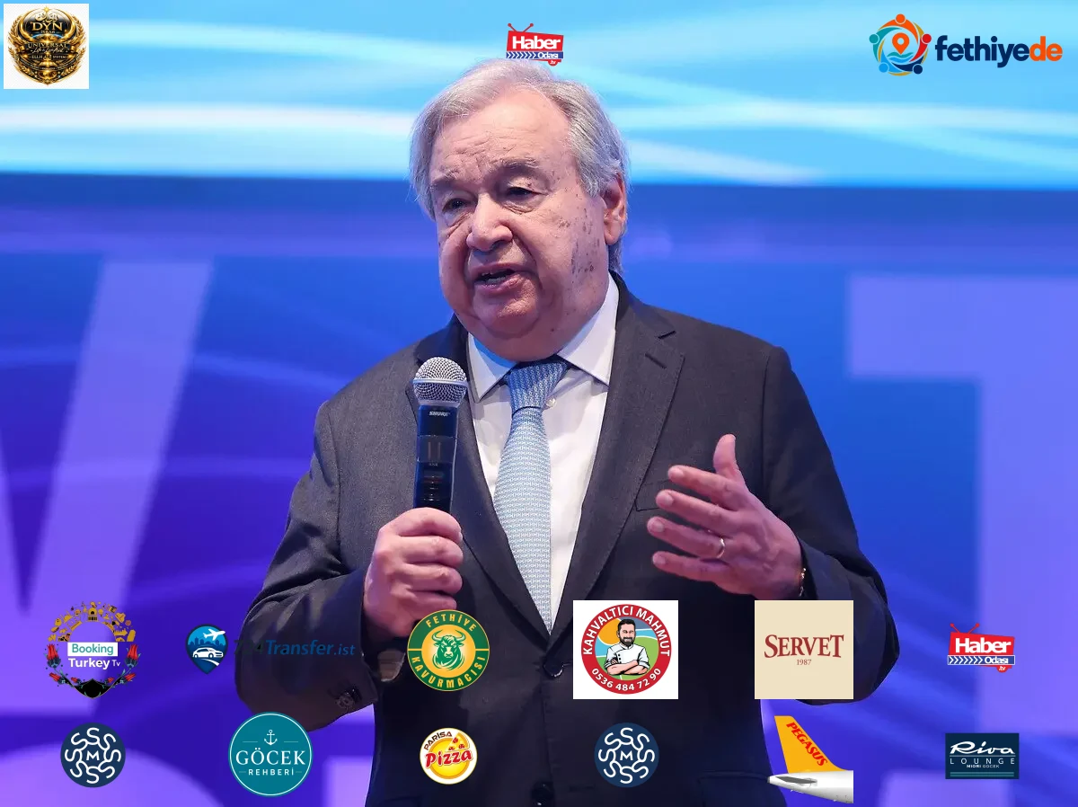 ABD'nin başkenti Washington'da düzenlenen Dünya Bankası ve IMF Bahar Toplantıları kapsamında konuşan Birleşmiş Milletler (BM) Genel Sekreteri Antonio Guterres, 16 Nisan 2026