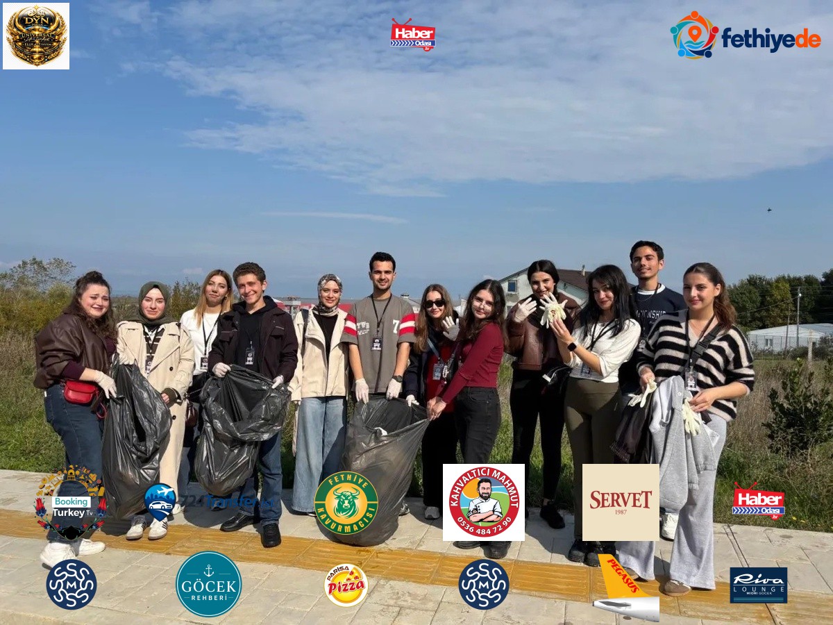 Sinop ve Kastamonu üniversiteli gençler ÜNİDES projesiyle çevre temizliği yaptı