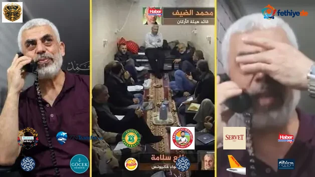 Tarihi görüntüler ilk kez paylaşıldı! Şehit lider Yahya Sinvar gözyaşlarını tutamamış