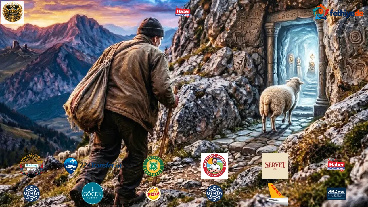 Kaçan koyunu takip eden çobandan inanılmaz keşif