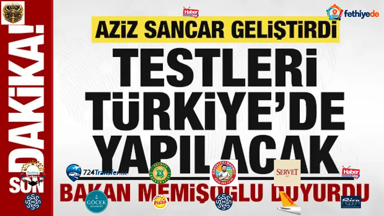 Bakan Memişoğlu: Aziz Sancar'ın beyin tümörü ilacının testleri Türkiye'de yapılacak