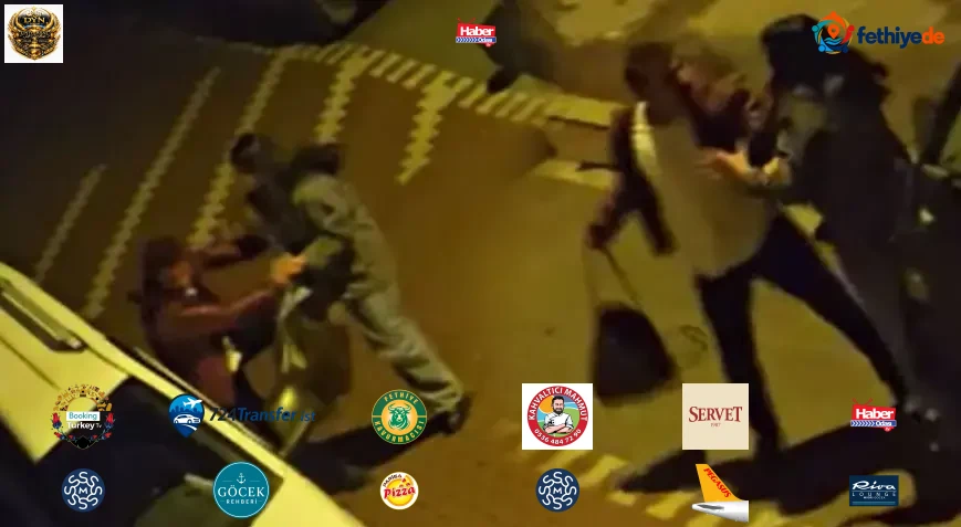 İstanbul'da şoke eden olay! Tartıştığı erkeği sokak ortasında taşladı