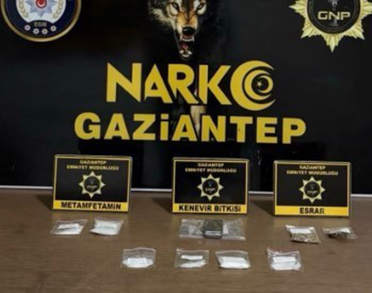 Gaziantep'te bir haftadaki narkotik operasyonlarında 294 şüpheliden 48'i tutuklandı