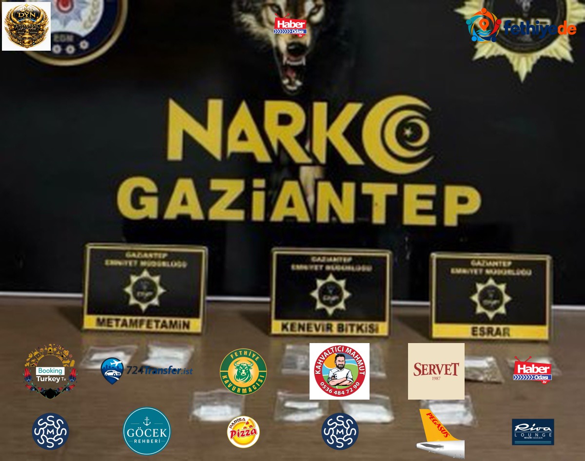 Gaziantep'te bir haftadaki narkotik operasyonlarında 294 şüpheliden 48'i tutuklandı