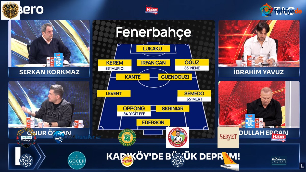 Fenerbahçe - Göztepe maçı Libero