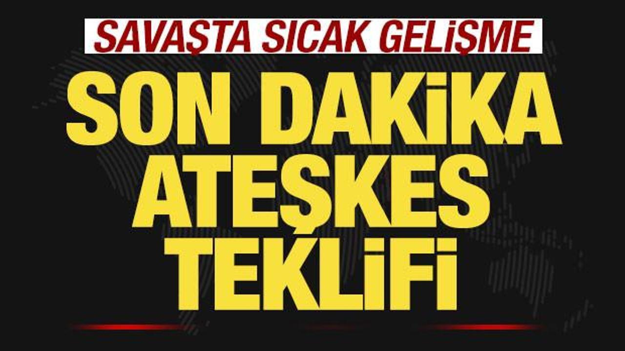 Orta Doğu'da savaş devam ederken son dakika ateşkes teklifi! Putin'in kararı bekleniyor