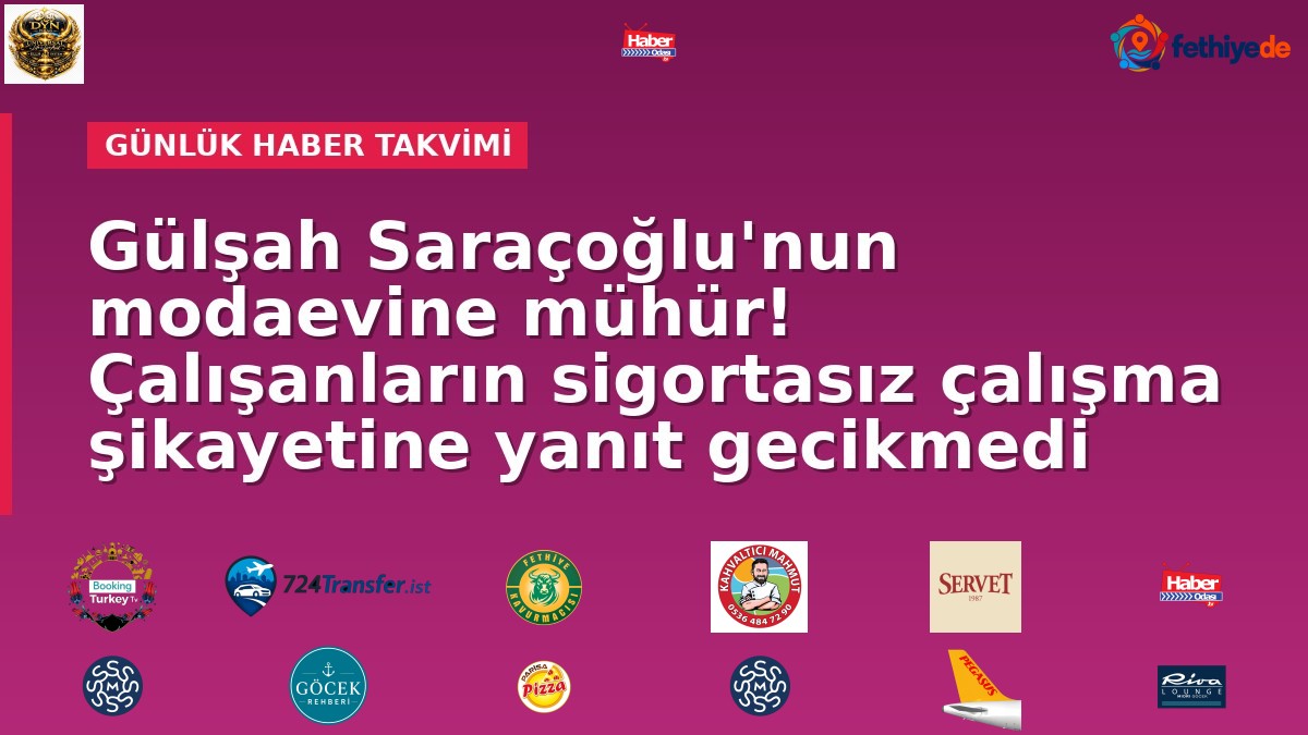 Gülşah Saraçoğlu'nun modaevine mühür! Çalışanların sigortasız çalışma şikayetine yanıt gecikmedi