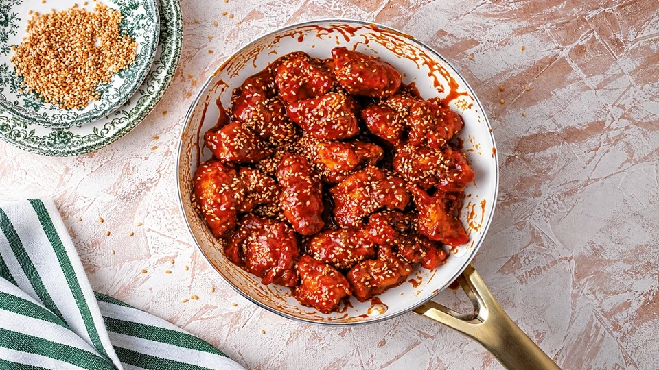Ballı Acılı Tavuk Tarifi